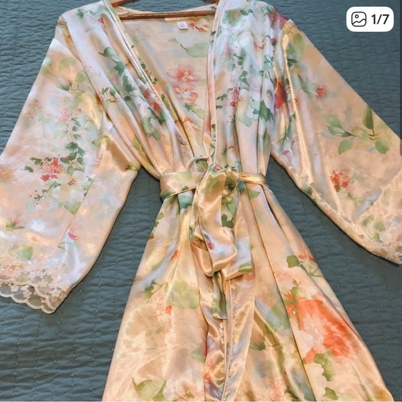 Oscar de la Renta floral robe - Picture 2 of 5